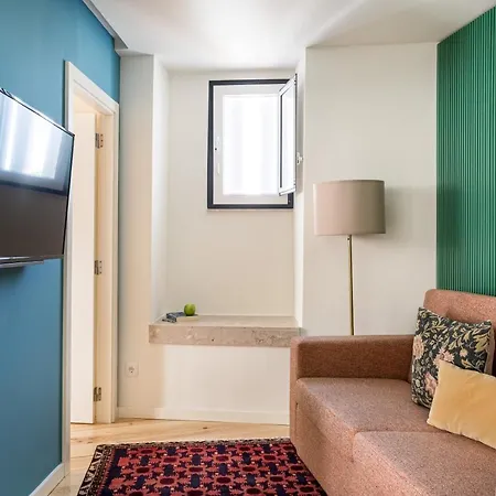 Joivy Flats Next To Rossio Square And Main Attractions Lissabon